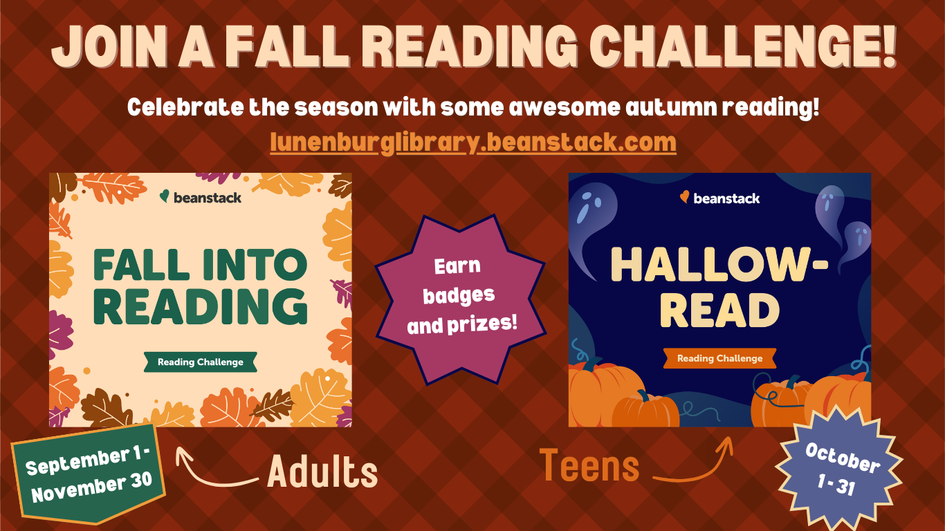 LPL Fall Reading Challenges